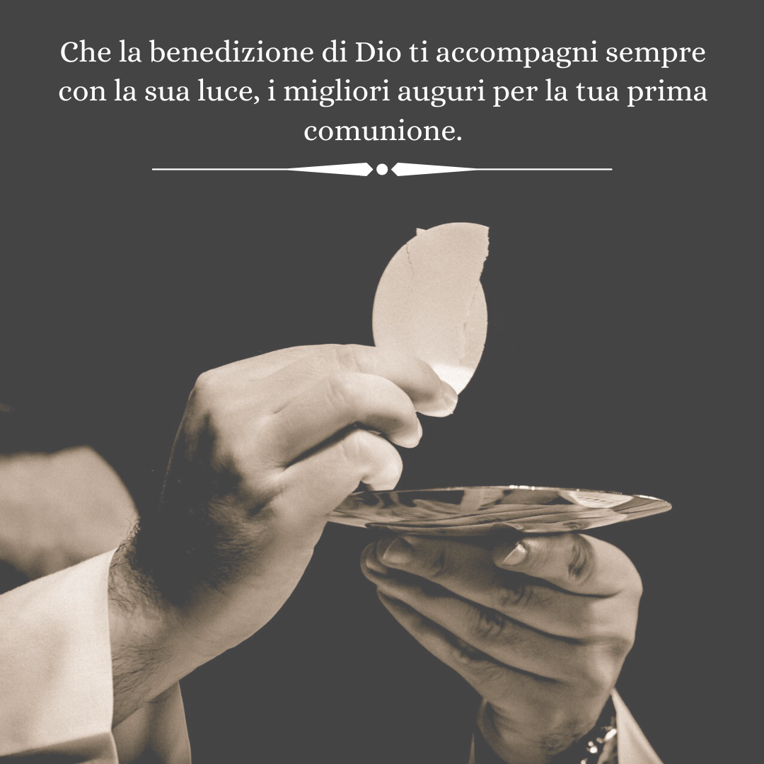 Frasi Per La Prima Comunione Religiose Le 10 frasi più belle per la Prima Comunione | Deabyday
